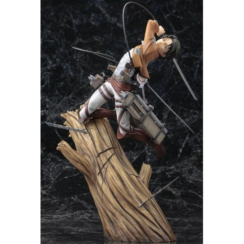 KTB: AOT- LEVI ACKERMAN (RENEWAL PACKAGE VER.) (ARTFX J) (1/8 SCALE) 28cm