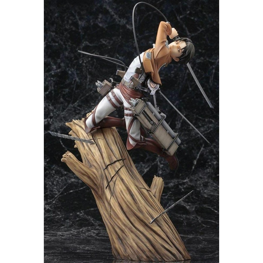 KTB: AOT- LEVI ACKERMAN (RENEWAL PACKAGE VER.) (ARTFX J) (1/8 SCALE) 28cm