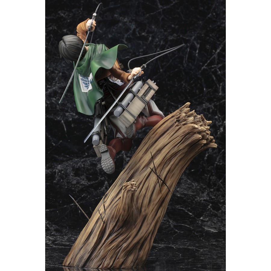 KTB: AOT- LEVI ACKERMAN (RENEWAL PACKAGE VER.) (ARTFX J) (1/8 SCALE) 28cm