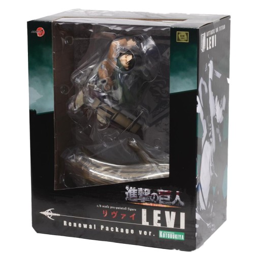 KTB: AOT- LEVI ACKERMAN (RENEWAL PACKAGE VER.) (ARTFX J) (1/8 SCALE) 28cm