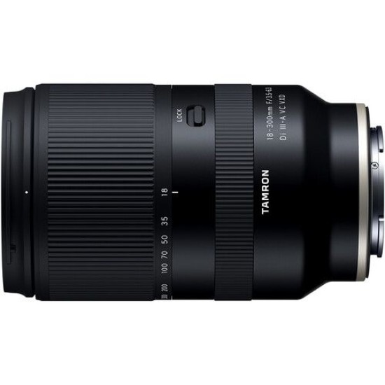 TAMRON 18-300MM F/3.5-6.3 DI III-A VC VXD LENS FOR SONY E (APS-C) WITH HOOD