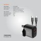 Porodo Dual Port Fast Charger Quick Charge + Power Delivery