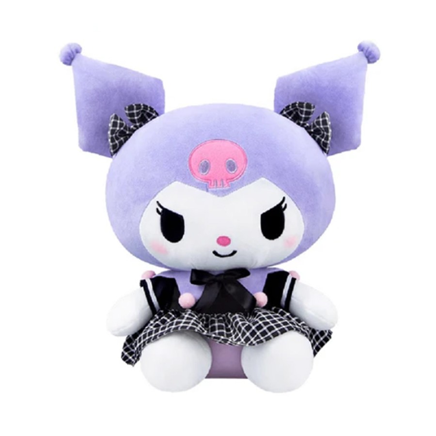 Kuromi  Sanrio Dress Soft Plush Doll 30x40cm
