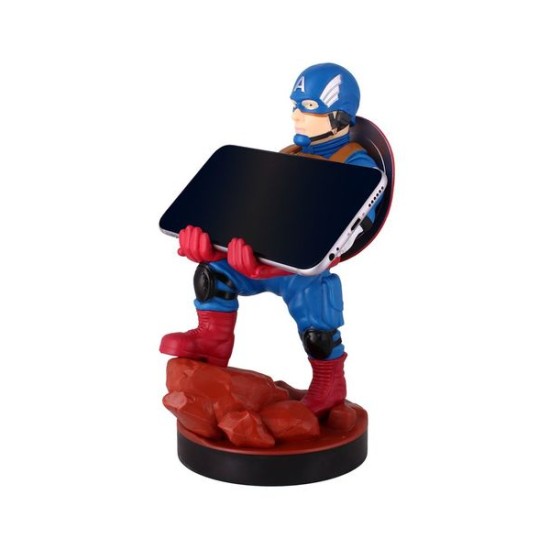 CAPTAIN AMERICA CONTROLLER & PHONE HOLDER WITH CHARGING CABLE