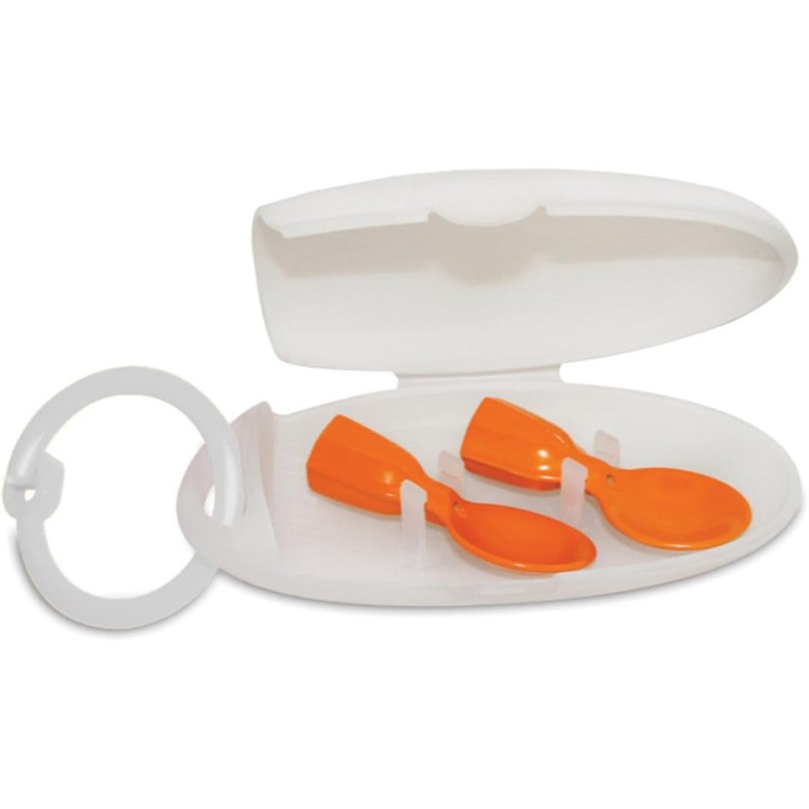 2Pcs Baby Food Dispenser Spoon 2Pcs Baby Food Dispenser Spoon