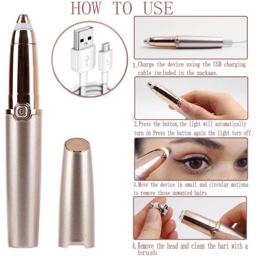 Eyebrow Hair Removal Rechargable