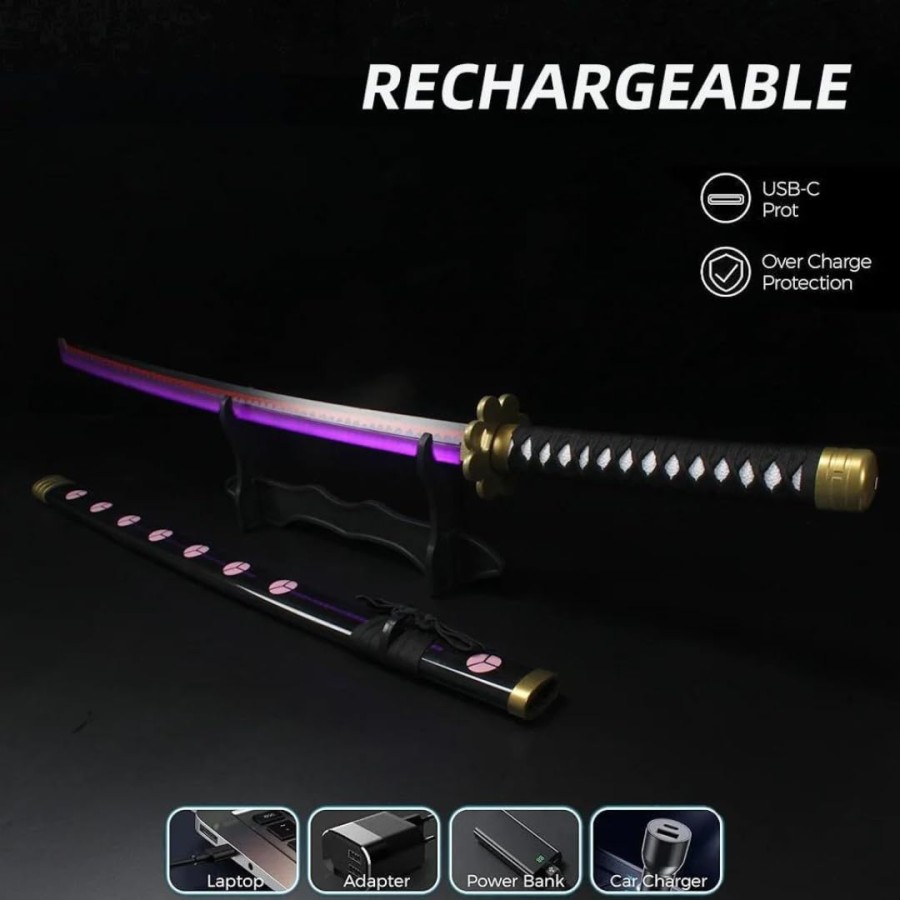 One Piece Roronoa Zoro Sword 100cm Sk05 (Led Light) Rechargeable One Piece Roronoa Zoro Sword 100cm Sk05 (Led Light) Rechargeable