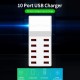 T8 Plus Smart Charger USB-C 10-Port – 72W Total Output