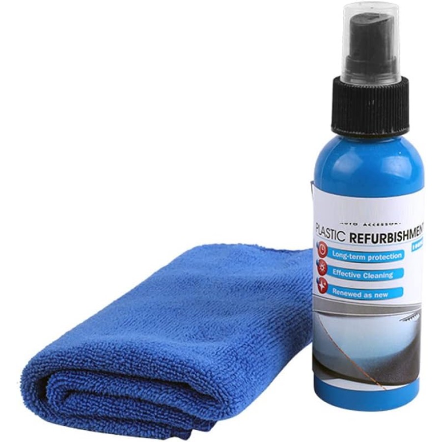 Plastic Restorer Spray 3.5 Oz Kit - Car Plastic Parts Refurbishment Agent