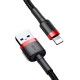 Baseus Cafule USB Lightning Cable 2.4A 1m - Red+ Black