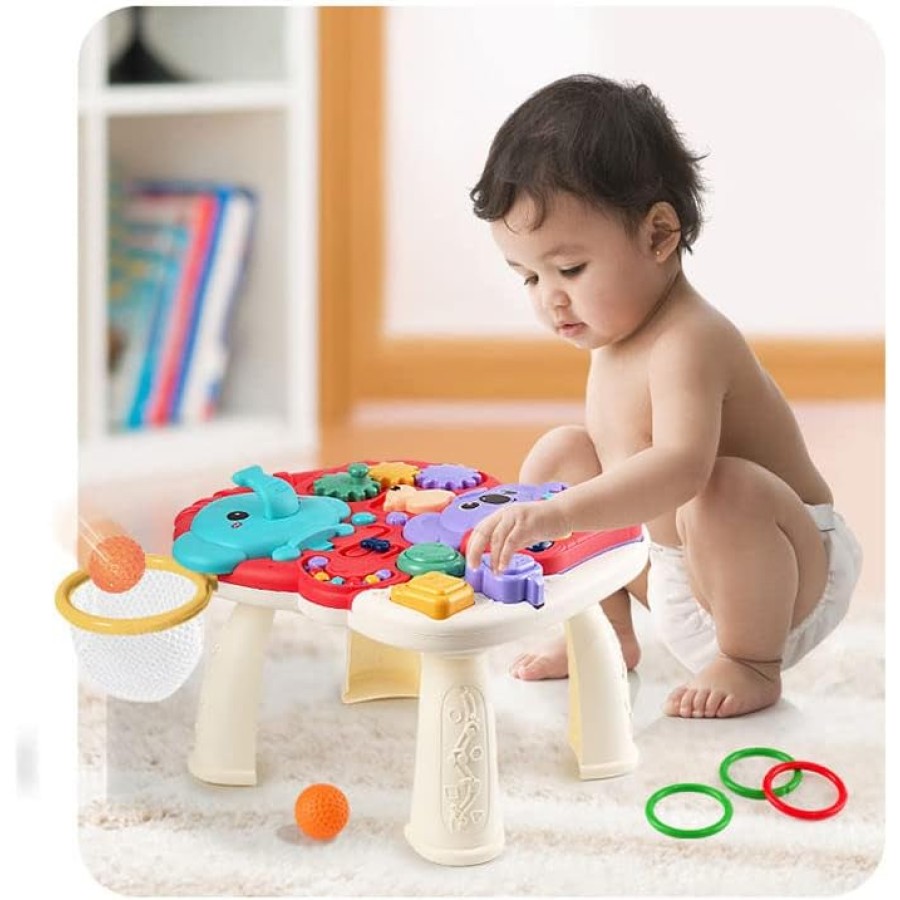  3 in 1 Baby Push Walker & Table leaning Activity (12519)