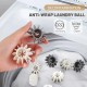 2Pcs Silicon Laundry Dryer Ring Balls - Grey