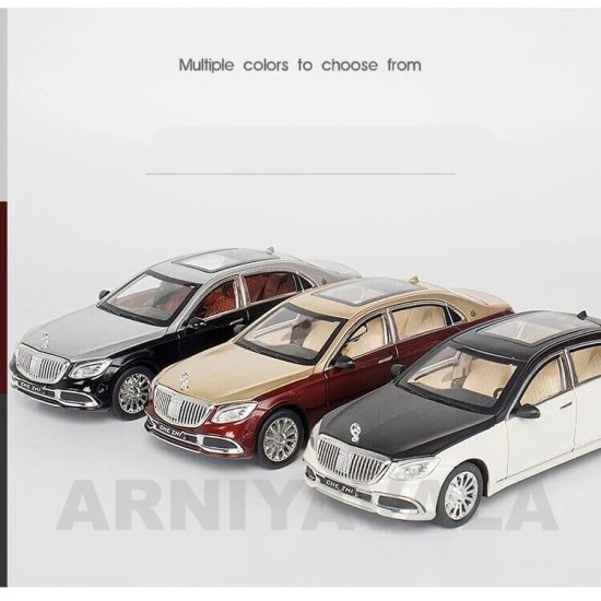 1:22 Mercedes Benz Maybach S600 Model Sport Toys Car