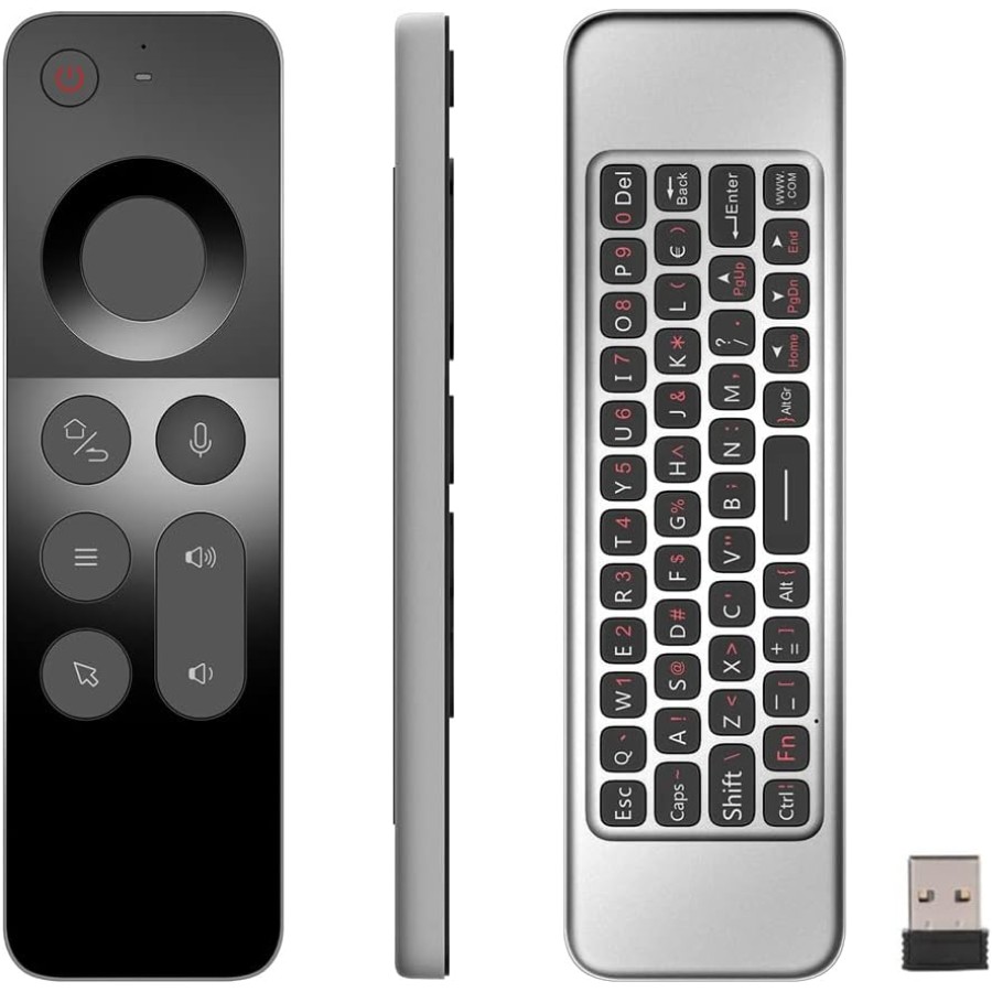 4-in-1 W3 Air Mouse Voice Remote 2.4g Wireless Remote Control 4-in-1 W3 Air Mouse Voice Remote 2.4g Wireless Remote Control