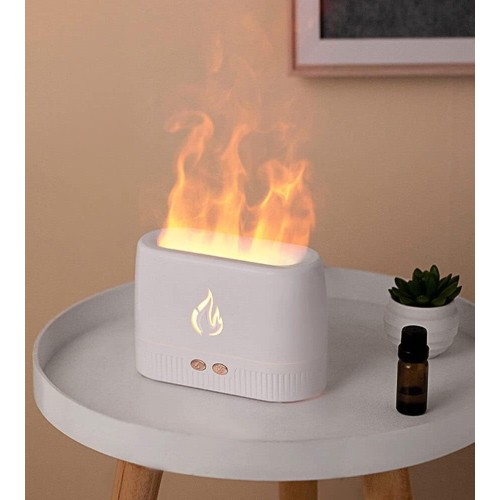 Flame Aroma Diffuser For Rooms Mist Humidifier