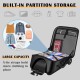 2-in-1 Children Ride-On Suitcase Luggage Travel Bag - Pink 2-in-1 Children Ride-On Suitcase Luggage Travel Bag - Pink