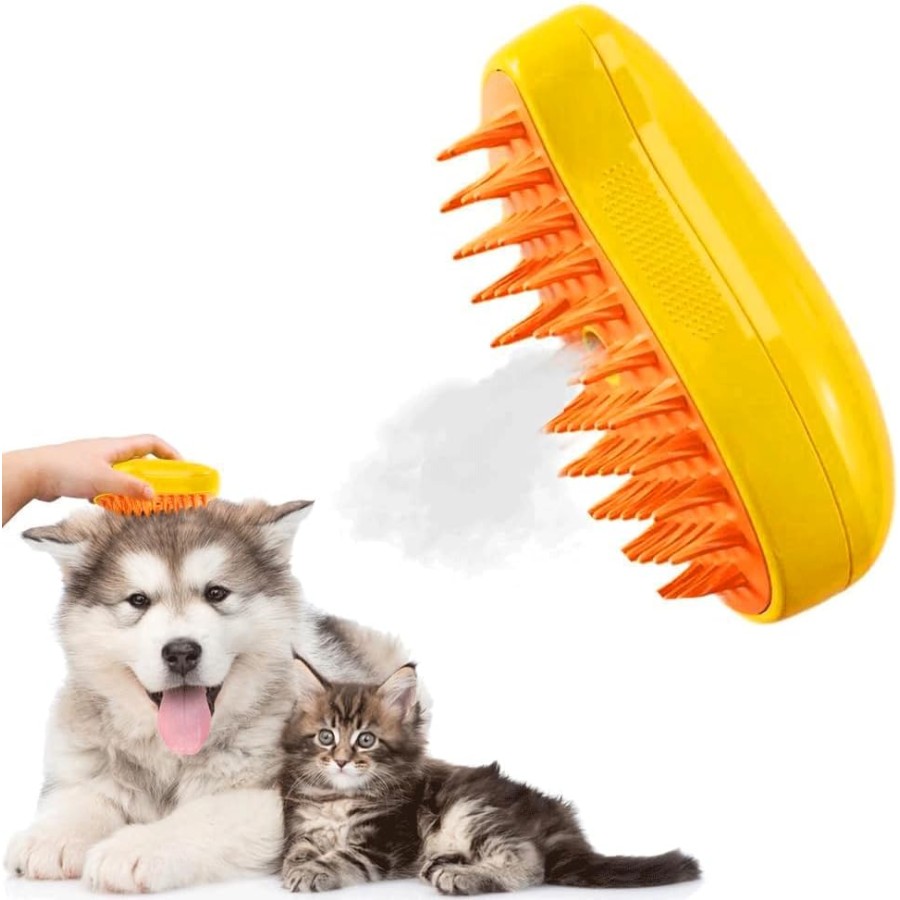 3 In1 Pet Steam Brush