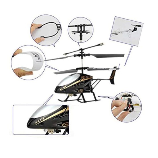 V-Max Remote Control Helicopter with Range of 215 Meters High -BK