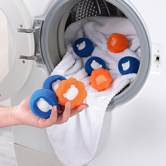 Hair Remover Balls Reusable Clothes Dryer - 2Pcs