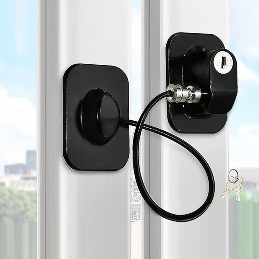 Child Safety Cable Window & Refrigerator Lock