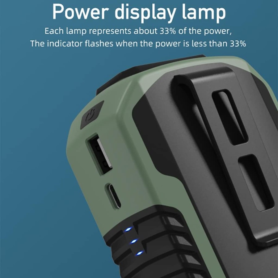 3 in 1 Portable Neck & Waist Fan with Built Power Bank 6000Mah 3 in 1 Portable Neck & Waist Fan with Built Power Bank 6000Mah