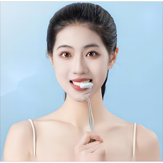 S-Shape Toothbrush Scientific Vertical Ultra Soft Brush
