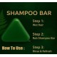 Natural Solid Shampoo Bar with Green Herb Extract