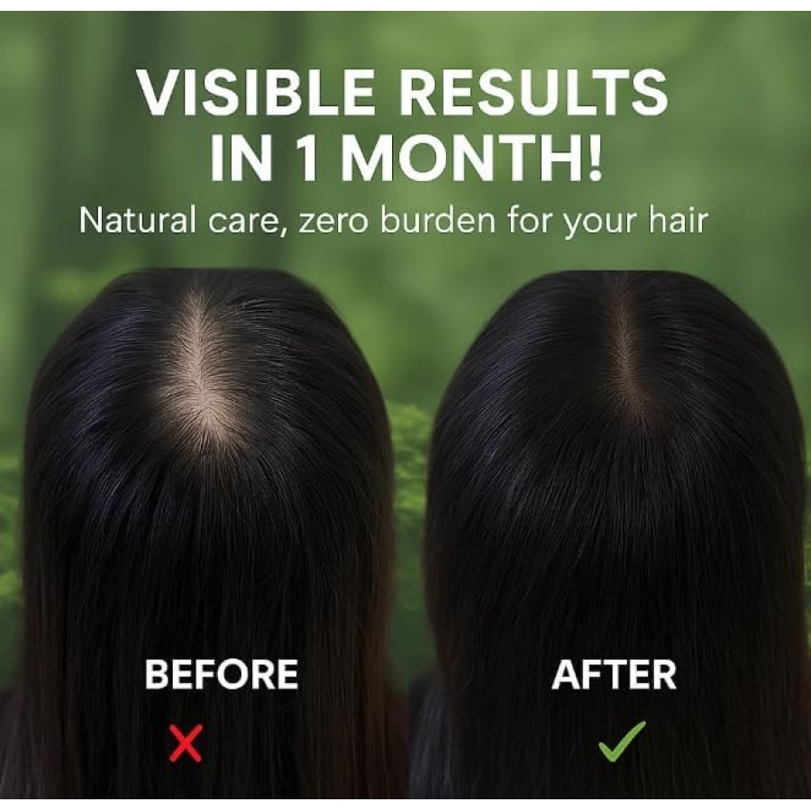 Natural Solid Shampoo Bar with Green Herb Extract