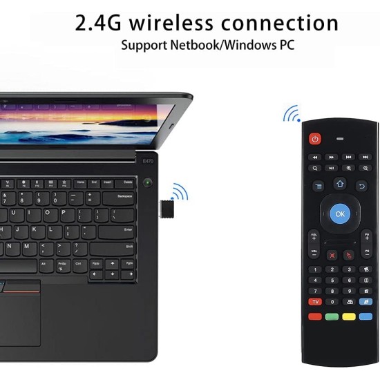 MX3 Air Mouse 2.4G Wireless Mini Keyboard Remote
