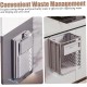 Transparent Wall Mounted Trash Bin