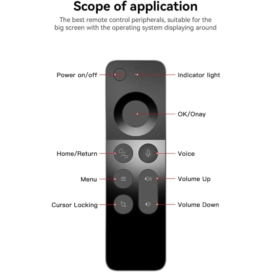 4-in-1 W3 Air Mouse Voice Remote 2.4g Wireless Remote Control 4-in-1 W3 Air Mouse Voice Remote 2.4g Wireless Remote Control