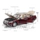 1:22 Mercedes Benz Maybach S600 Model Sport Toys Car