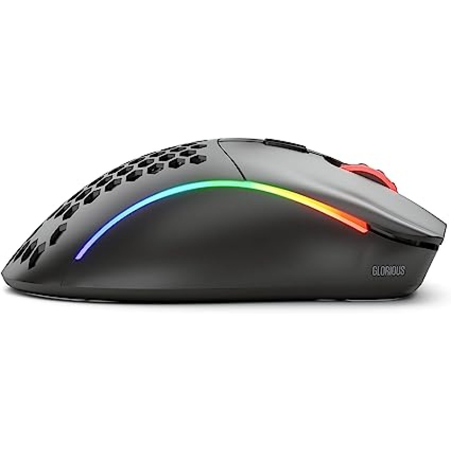 Gloriuos Black Gaming Mouse - Model D Minus Wirless