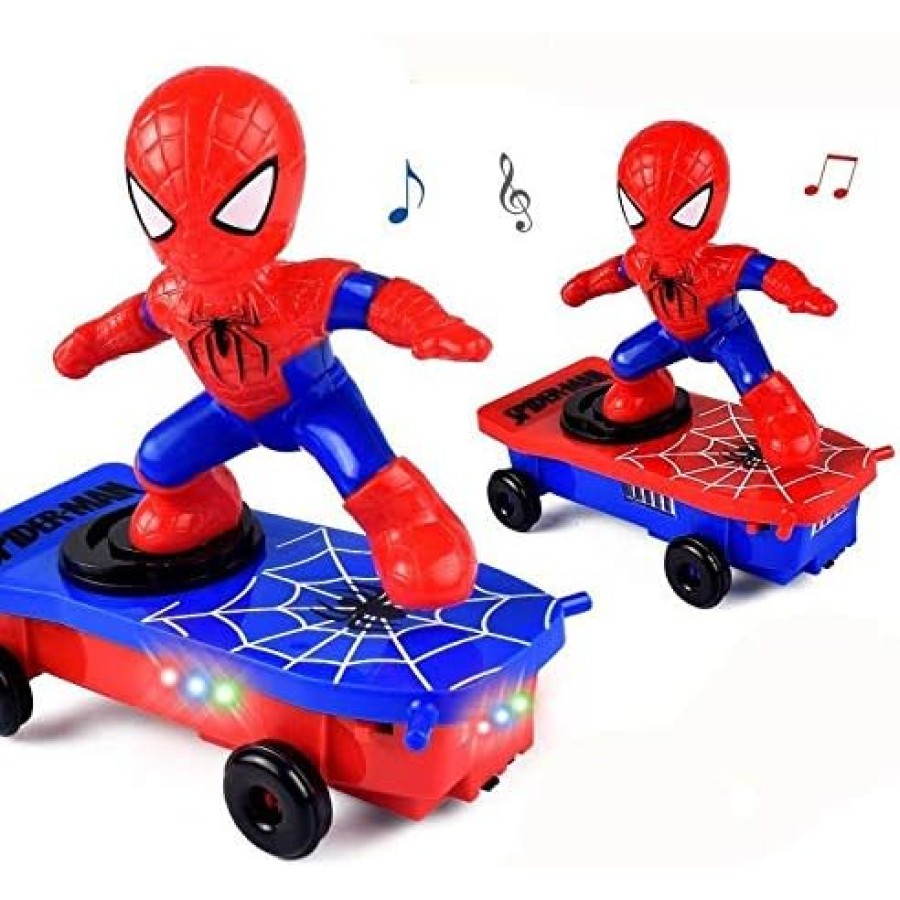 Spider Man Scooter 360 Degree Rotate