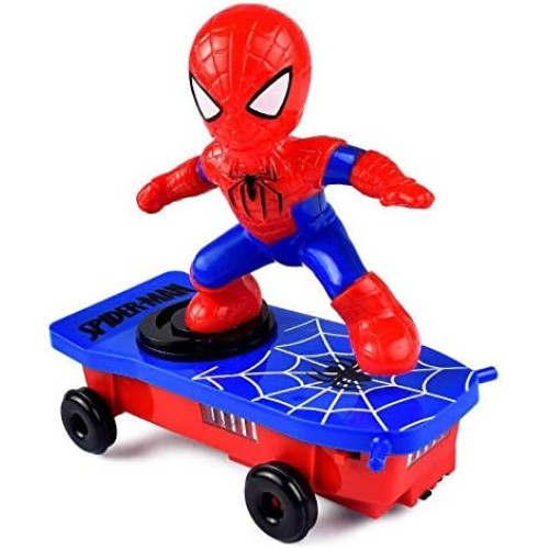 Spider Man Scooter 360 Degree Rotate