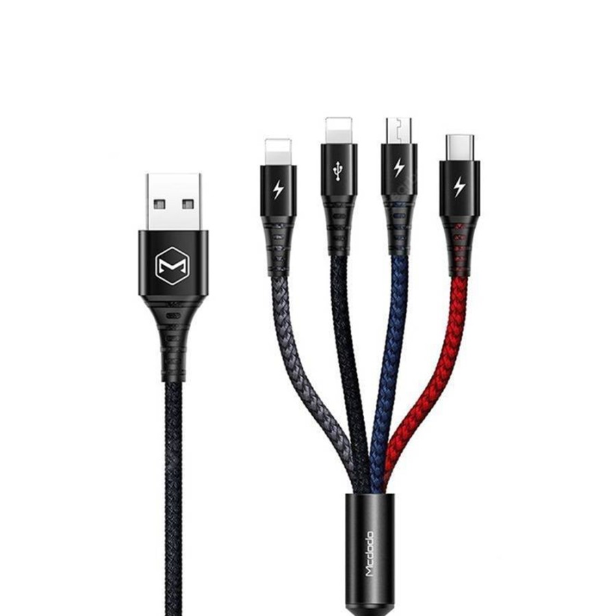 McDodo 4-in-1 USB Charing Cable