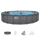 Bestway Round Pool Set - 561JZ (671x132cm) Bestway Round Pool Set - 561JZ (671x132cm)
