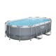 BESTWAY Power Steel Oval Pool Set - 56620 (427x250x100cm) BESTWAY Power Steel Oval Pool Set - 56620 (427x250x100cm)
