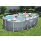 BESTWAY Power Steel Oval Pool Set - 56620 (427x250x100cm) BESTWAY Power Steel Oval Pool Set - 56620 (427x250x100cm)