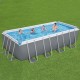 BESTWAY Rectangular Pool Set - 56671 (488x244x122cm) BESTWAY Rectangular Pool Set - 56671 (488x244x122cm)