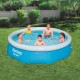 Bestway Fast Set Pool, Blue - 57266 ( 305 x 76cm) Bestway Fast Set Pool, Blue - 57266 ( 305 x 76cm)