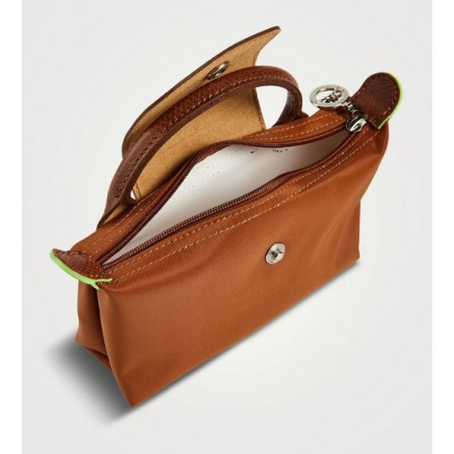 Longchamp Le Pliage Cosmetic Case - Brown