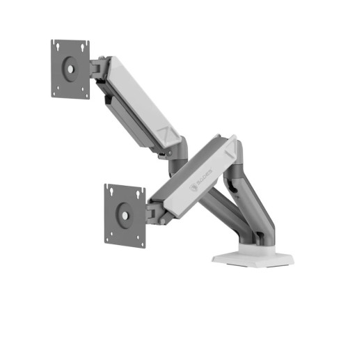 Sades Viper SA-MS01 Dual Monitor Mount Arm (Max size 32"/9KG Per ARM) - White