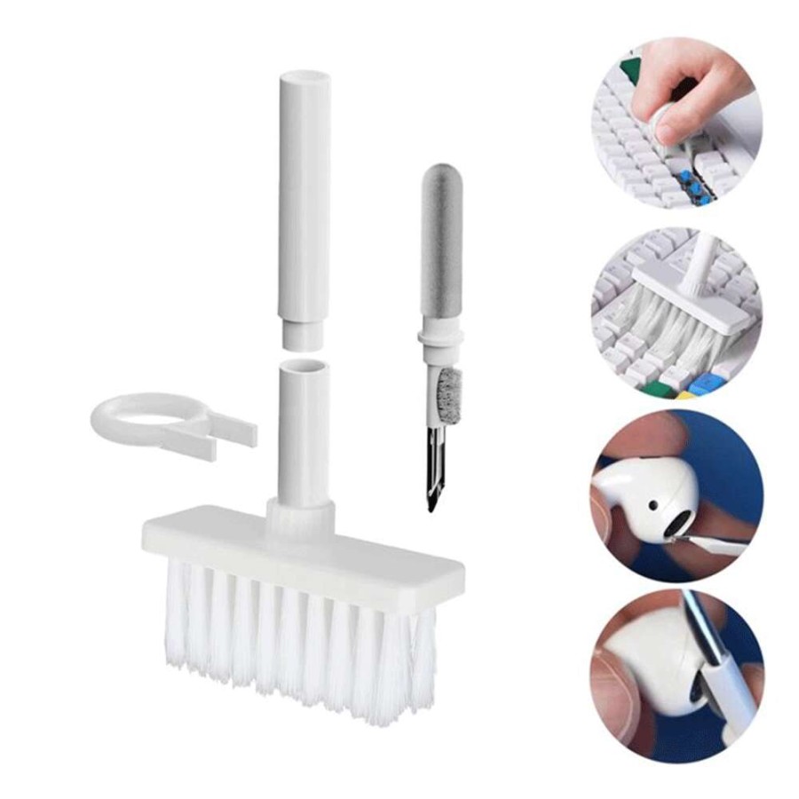 5 in 1 Keyboard Cleaning Brush Kit Soft Brush, Keyboard Dust Cleaner