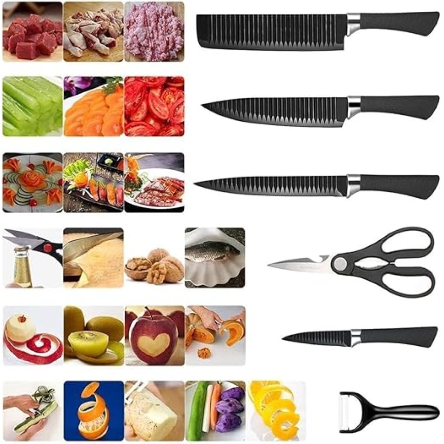6 PCS KINFE SET 6 PCS KINFE SET