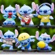 6Pcs Stitch Action Figure Home Car Table Decoration