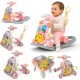 Multifunction 6-in-1 Baby Walker Rocking Chair Toy with Music - Pink (14241) Multifunction 6-in-1 Baby Walker Rocking Chair Toy with Music - Pink (14241)