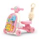 Multifunction 6-in-1 Baby Walker Rocking Chair Toy with Music - Pink (14241) Multifunction 6-in-1 Baby Walker Rocking Chair Toy with Music - Pink (14241)