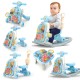 Multifunction 6-in-1 Baby Walker Rocking Chair Toy with Music - Blue (14242) Multifunction 6-in-1 Baby Walker Rocking Chair Toy with Music - Blue (14242)
