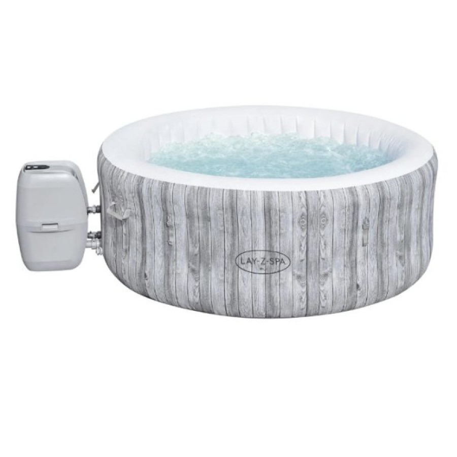 Bestway Lay-Z-Spa Fiji AirJet 4 White Wood Bestway Lay-Z-Spa Fiji AirJet 4 White Wood
